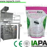 380 volt trojfázový automatický stroj na balenie ryže 60 ot / min rýchlosť