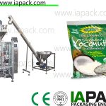 automatické práškové baliace stroje šnekové plnenie pre kokosový prášok