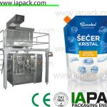 automatický baliaci stroj cukrový doypack pre cukor a zázvorový prášok