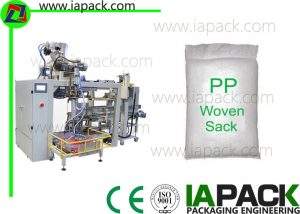 pšeničné automatické vážiace a vrecovacie stroje poly tkané vrece